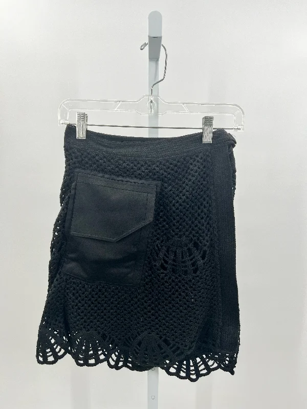 Self Portrait Skirts (Pre-owned) denim skirt durable