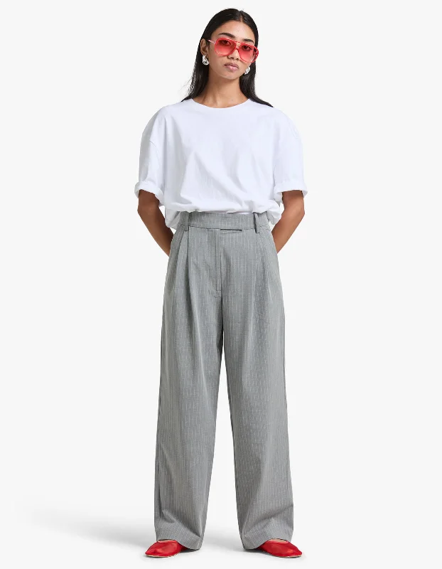 Dallas Pants - Smoke Cozy Full-Length Pants