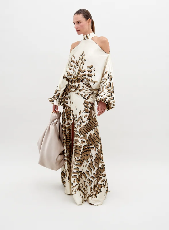 Bahar Dress Tunics Wedding white