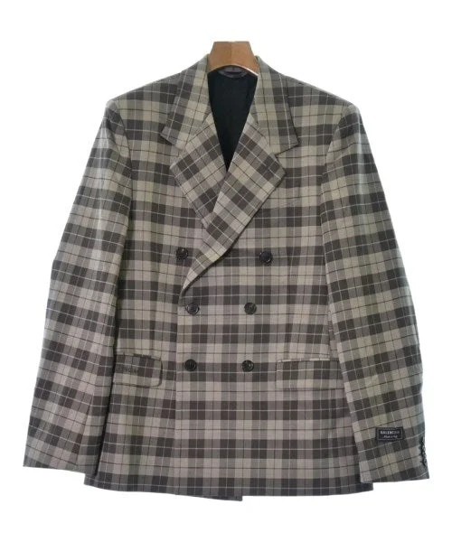 BALENCIAGA Casual jackets Knit Fabric Woven Fabric Fleece Fabric