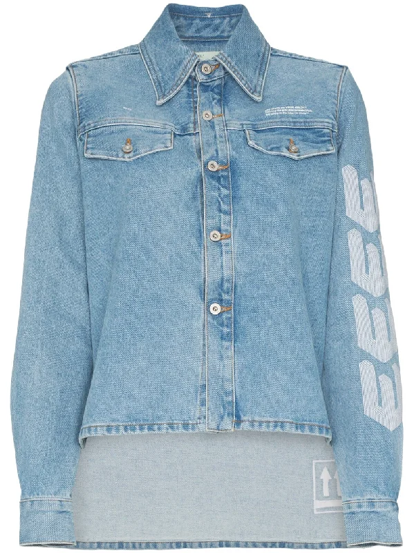 arrow embroidered denim jacket Lace Jacket Ribbed Jacket Sequined Jacket