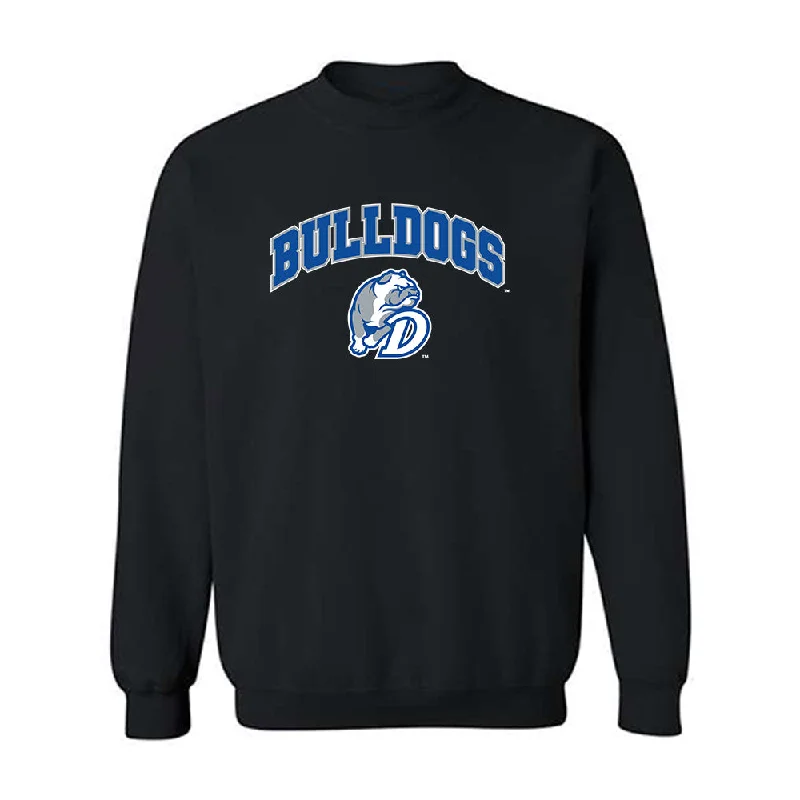 Drake - NCAA Women's Rowing : Caitlin Figge - Crewneck Sweatshirt Hoodie with Distressed Vintage Worn Drake - NCAA Women's Rowing : Caitlin Figge - Crewneck Sweatshirt Hoodie with Distressed Vintage Worn