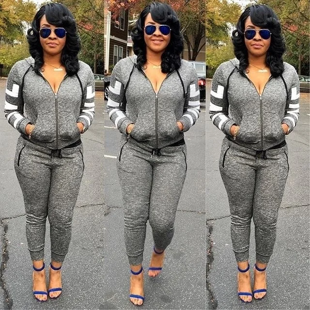 Women Clothes Sets 2023 New Casual GreyTracksuits Two Piece Set Women Sport Suit Hoodies Jogging Plus Size Harajuku Hoodie with Mesh Breathable Sporty Women Clothes Sets 2023 New Casual GreyTracksuits Two Piece Set Women Sport Suit Hoodies Jogging Plus Size Harajuku Hoodie with Mesh Breathable Sporty