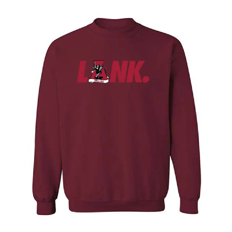 Alabama - NCAA Women's Rowing : Lucy Ballard - LANK Generic Shersey Crewneck Sweatshirt Hoodie with Crew Neck Simple Timeless Alabama - NCAA Women's Rowing : Lucy Ballard - LANK Generic Shersey Crewneck Sweatshirt Hoodie with Crew Neck Simple Timeless