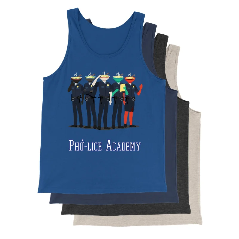 Movie The Food™ "Pho-lice Academy" Tank Top lemon yellow tank