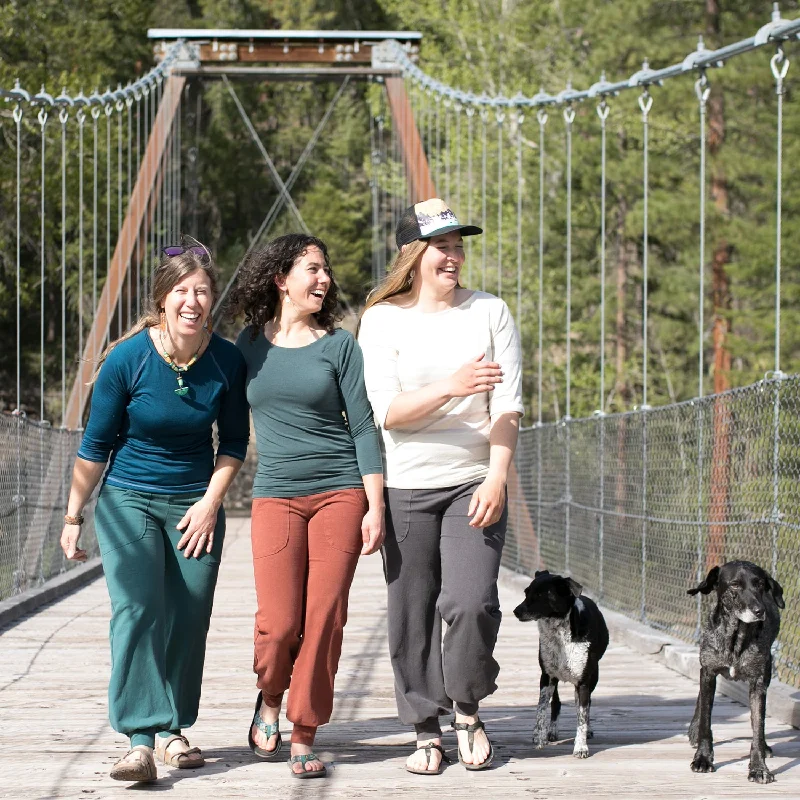 Hemp Nomad Pant ~ Organic Yoga Clothing Modern Stretch Trousers