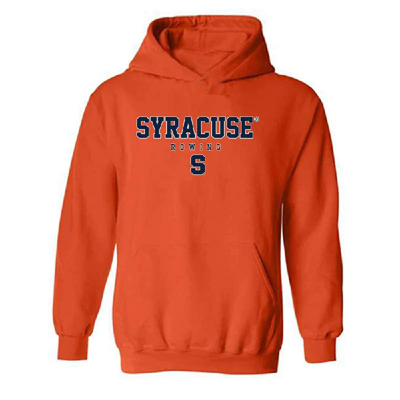 Syracuse - NCAA Women's Rowing : Lauren Kelly - Classic Shersey Hooded Sweatshirt Hoodie with Hem Ribbing Snug Secure Syracuse - NCAA Women's Rowing : Lauren Kelly - Classic Shersey Hooded Sweatshirt Hoodie with Hem Ribbing Snug Secure