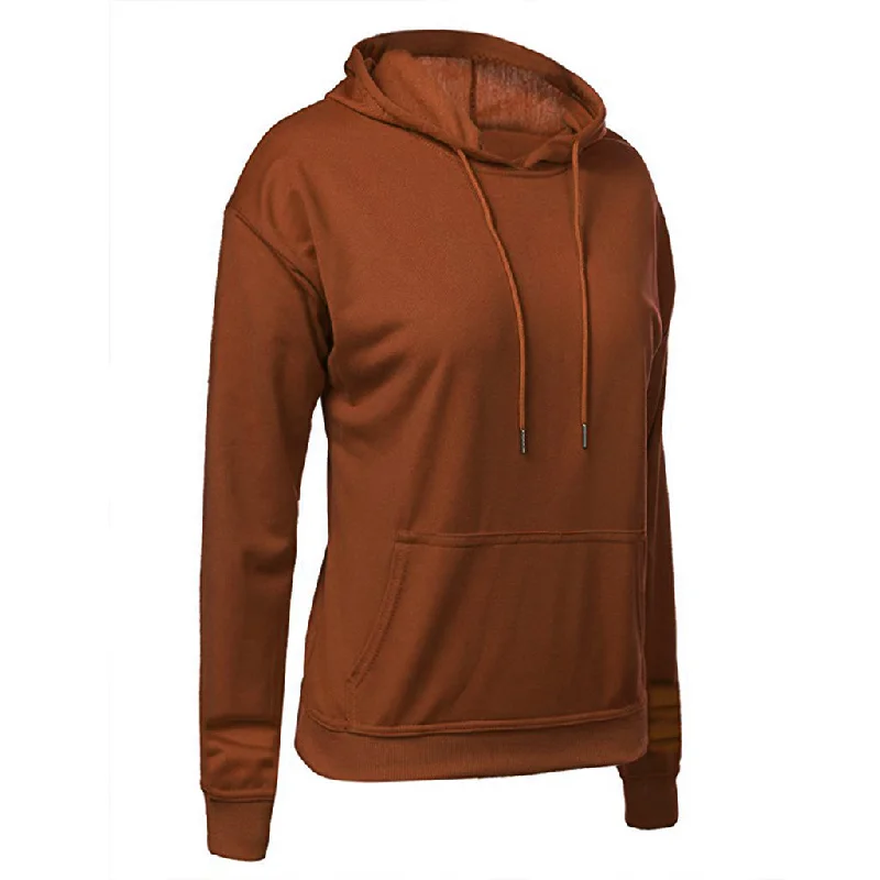 Maxbell Womens Hoodies Long Sleeve Jumper Casual Hooded Pullover Tops Sweatshirt 5XL Camel Hoodie with Pattern Geometric Abstract