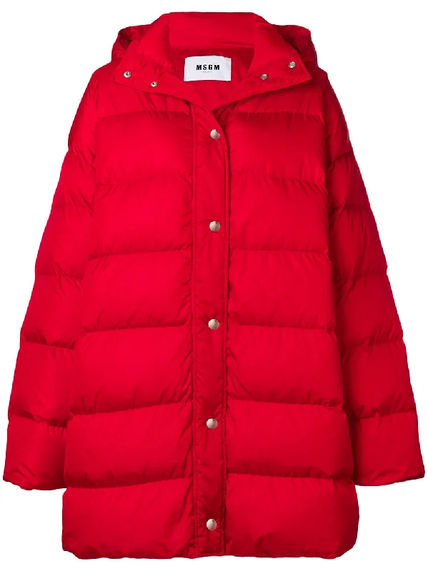 logo print puffer jacket Elasticated Jacket Padded Jacket Insulated Jacket