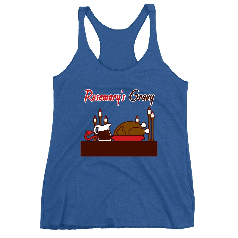 Movie The Food™ "Rosemary's Gravy" Women's Racerback Tank Top fitness tank top