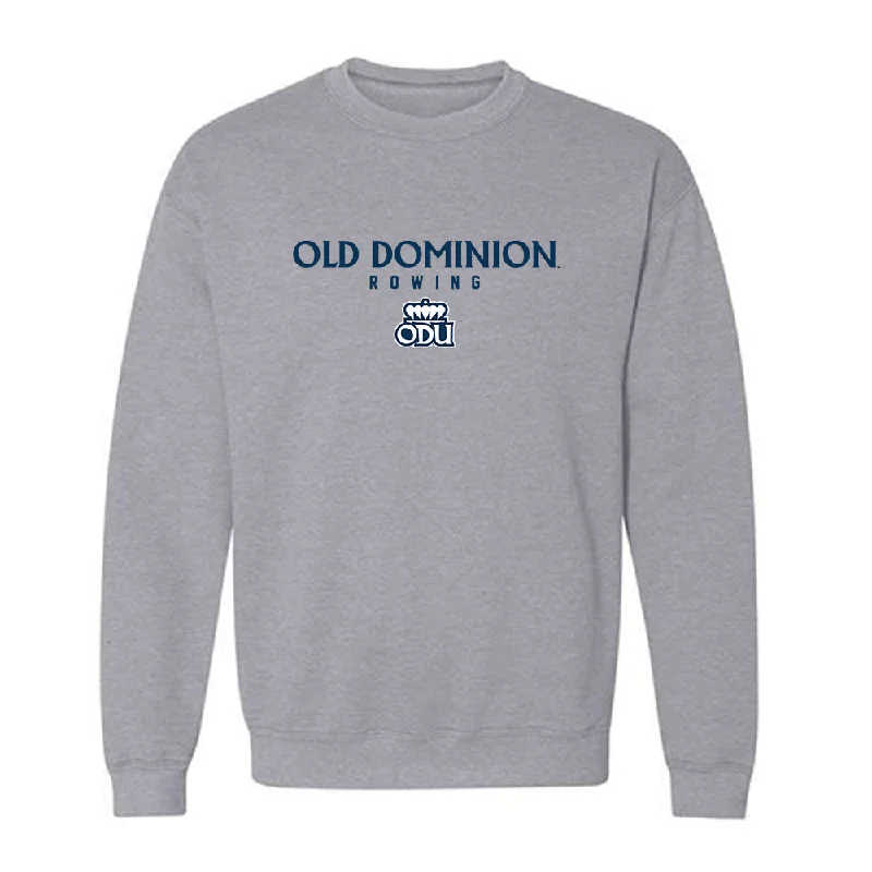 Old Dominion - NCAA Women's Rowing : Aubrey Thames - Classic Shersey Crewneck Sweatshirt Hoodie with Rhinestones Sparkly Elegant Old Dominion - NCAA Women's Rowing : Aubrey Thames - Classic Shersey Crewneck Sweatshirt Hoodie with Rhinestones Sparkly Elegant