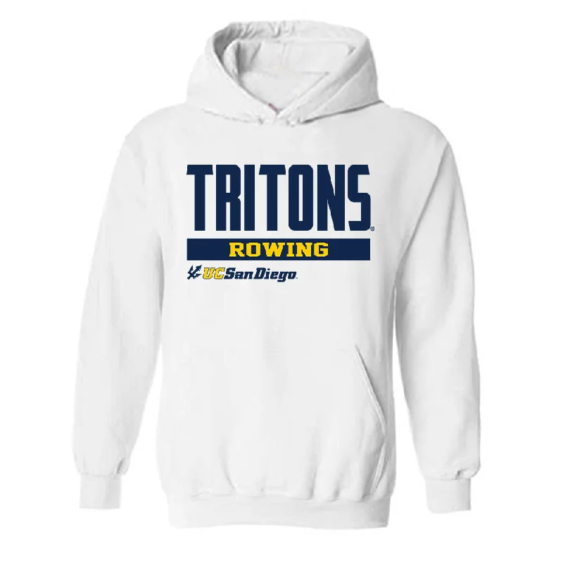 UCSD - NCAA Women's Rowing : Sae Ackerstein - Classic Fashion Shersey Hooded Sweatshirt Hoodie with Hidden Zipper Minimalist Clean UCSD - NCAA Women's Rowing : Sae Ackerstein - Classic Fashion Shersey Hooded Sweatshirt Hoodie with Hidden Zipper Minimalist Clean