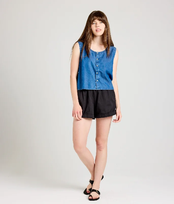 Demi Tank - Chambray adorable tank top