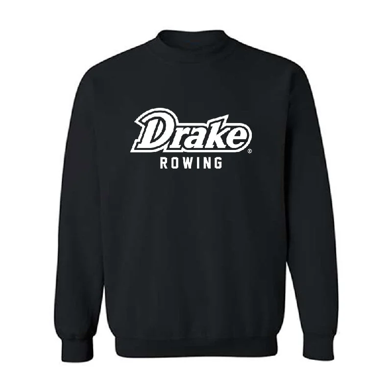 Drake - NCAA Women's Rowing : Caitlin Figge - Classic Shersey Crewneck Sweatshirt Hoodie with Monochrome Minimalist Simple Drake - NCAA Women's Rowing : Caitlin Figge - Classic Shersey Crewneck Sweatshirt Hoodie with Monochrome Minimalist Simple