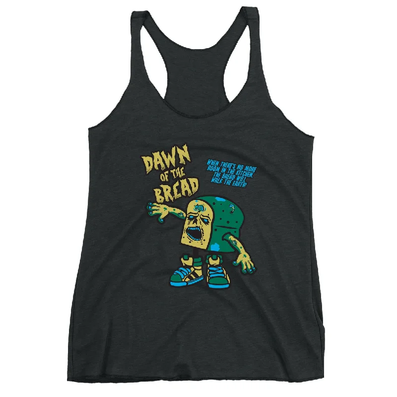 Movie The Food™ "Dawn Of The Bread" Women's Racerback Tank Top fitted tank top