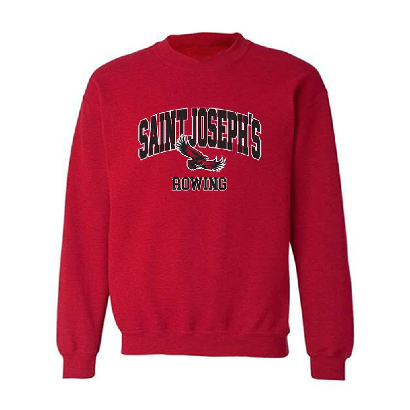 St. Joe's - NCAA Women's Rowing : Evie Holder - Classic Shersey Crewneck Sweatshirt Hoodie with Print Artistic Unique St. Joe's - NCAA Women's Rowing : Evie Holder - Classic Shersey Crewneck Sweatshirt Hoodie with Print Artistic Unique
