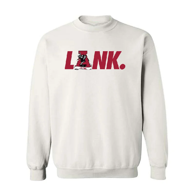 Alabama - NCAA Women's Rowing : Sarah Jacobs - LANK Generic Shersey Crewneck Sweatshirt Hoodie with Zipper Placket Modern Functional Alabama - NCAA Women's Rowing : Sarah Jacobs - LANK Generic Shersey Crewneck Sweatshirt Hoodie with Zipper Placket Modern Functional