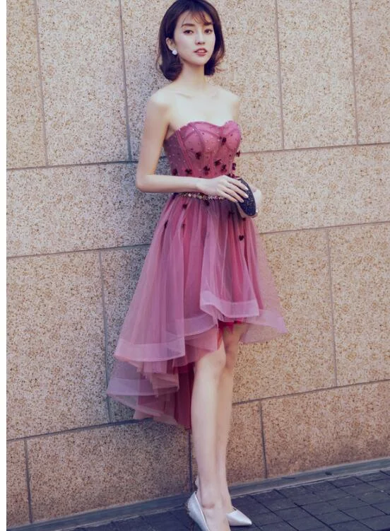 Beautiful Sweetheart Handmade Tulle Homecoming Dress , Stylish Party Dresses Tunics Timeless classic