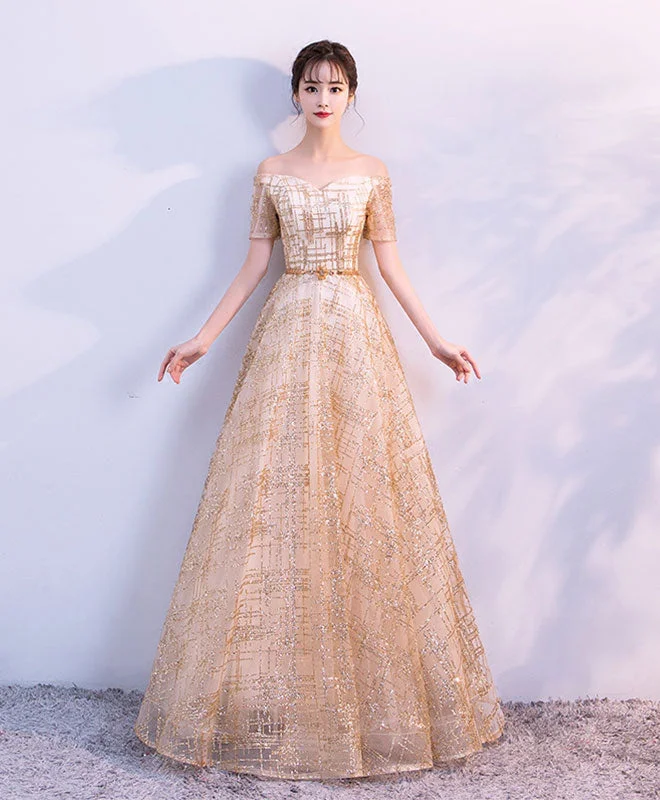 Beautiful Tulle Long Prom Dress, Evening Dress Tunics Polka dots