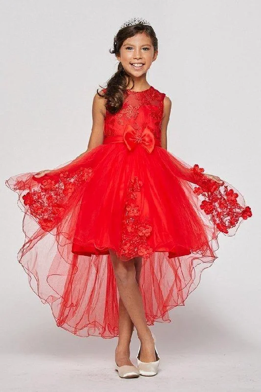 Short Beaded Party Dress Flower Girls Dress Tunics Seasonal trendy