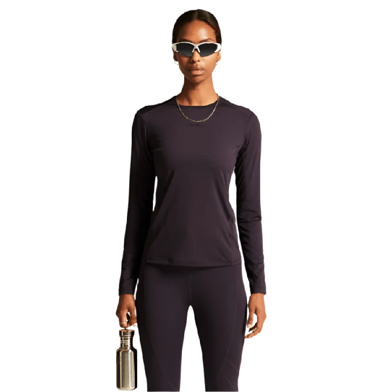 Craft Women's ADV Essence Long Sleeve Tee 2 in Dark Plum AW24 Print Jacquard Patchwork Craft Women's ADV Essence Long Sleeve Tee 2 in Dark Plum AW24 Print Jacquard Patchwork