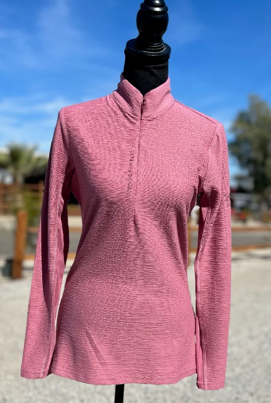 Horse Pilot Suntech Shirt Beaded Sequined Faux Fur