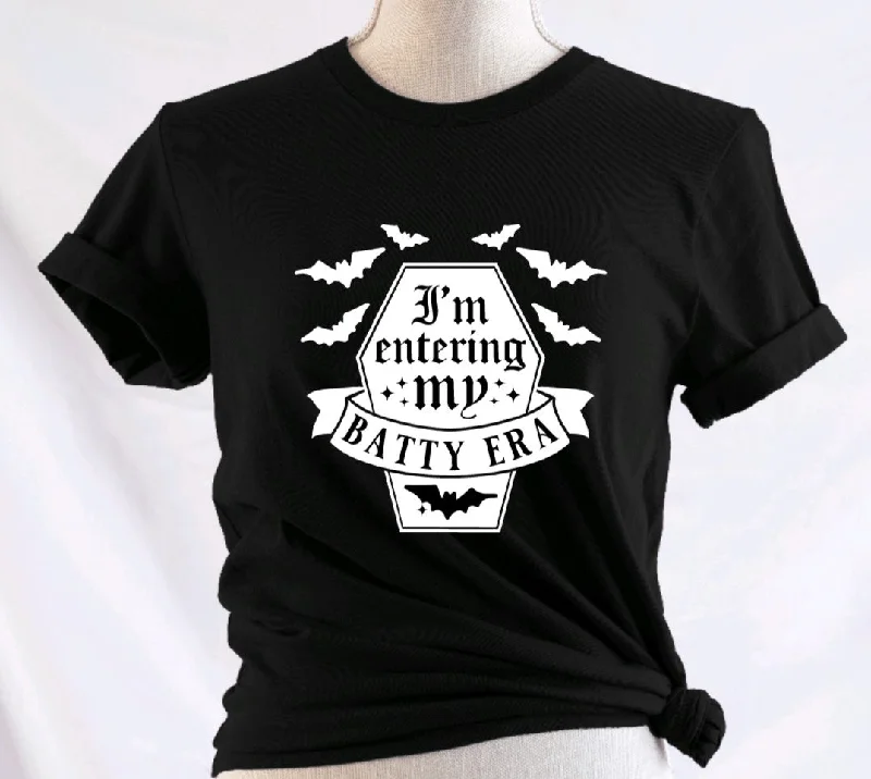 I'm entering my Batty Era T-Shirt Iron Safe Non-Iron Wrinkle Free