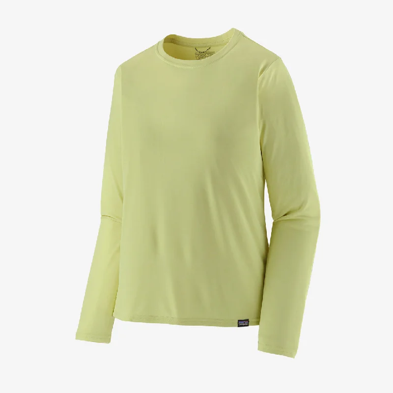 Women's LS Capilene Cool Daily Shirt Nylon Fabric Polyester Fabric Spandex Fabric