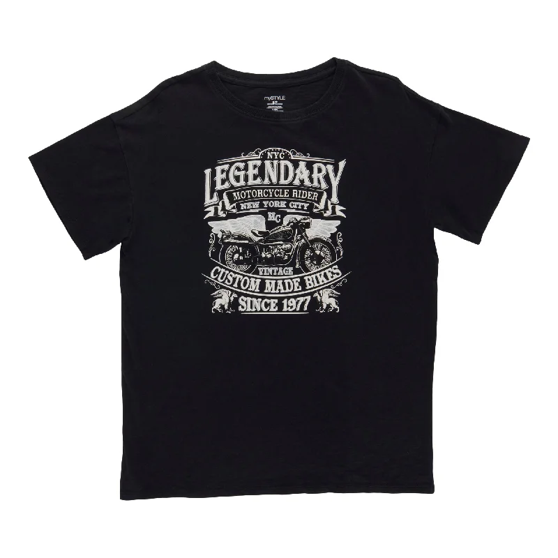 mySTYLE Women's Screen Printed T-Shirt Fashionable Trendy Casual
