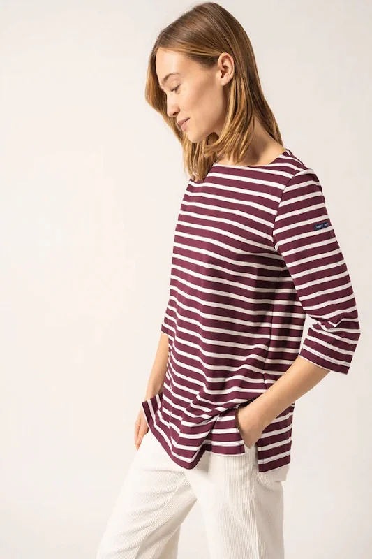 T-shirt à encolure bateau PHARE Hooded Caped Shawl Collar