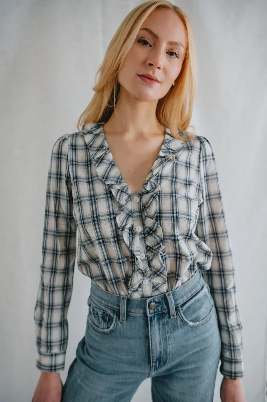 The Camden Shirt by Heartloom - Cream Layered Multi-layer Single Layer
