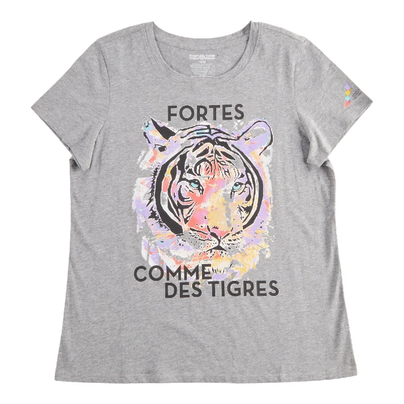 Women's International Women's Day T-shirt, French Boxy Fit Fitted Loose