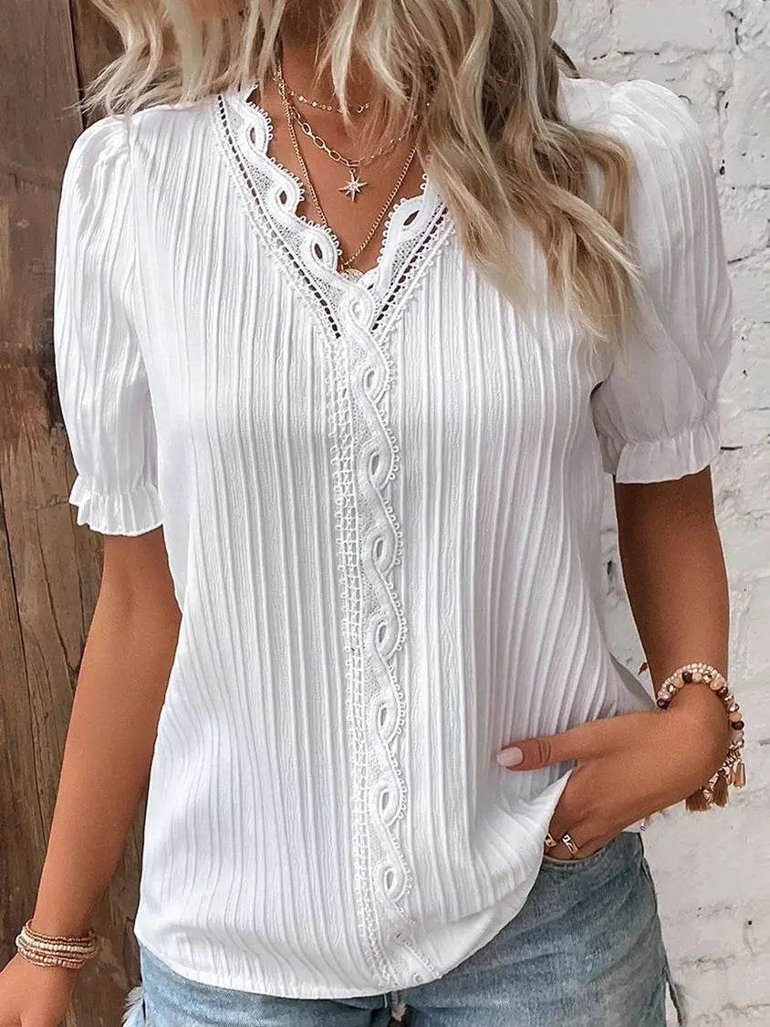 Women's Ruffle Sleeves Fashion Designer 5XL Off Shoulder T-Shirts (Plus Size) Chenille Blend Fleece Blend Nylon Blend Women's Ruffle Sleeves Fashion Designer 5XL Off Shoulder T-Shirts (Plus Size) Chenille Blend Fleece Blend Nylon Blend