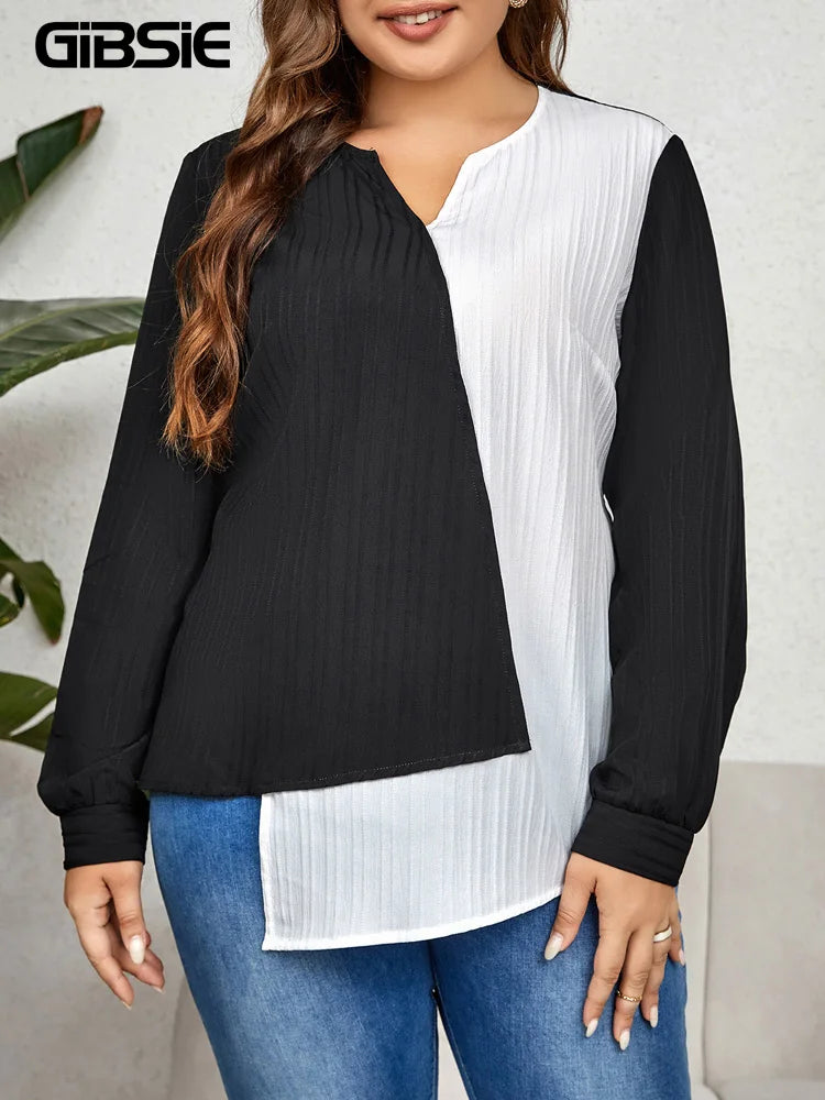 Women's Shirt Fashion Designer Asymmetrical Long-Sleeve Tops (Plus Size) Rayon Velvet Corduroy Women's Shirt Fashion Designer Asymmetrical Long-Sleeve Tops (Plus Size) Rayon Velvet Corduroy