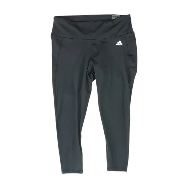 Black Solid Leggings Comfortable Power Mesh Leggings