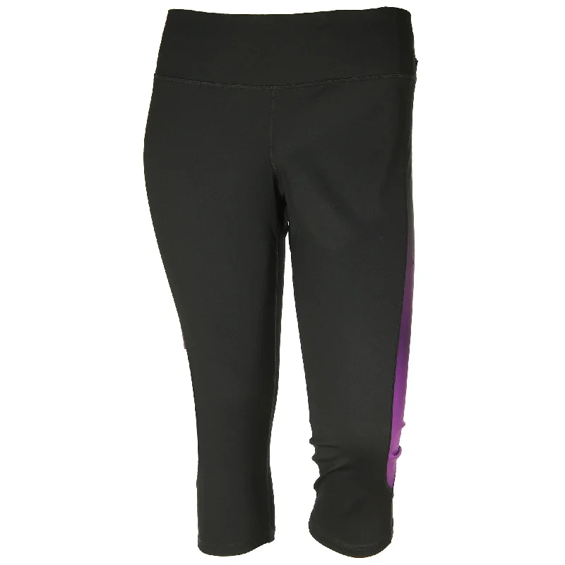 Ideology Pull-On Cropped Leggings Chic Velvet Soft Leggings