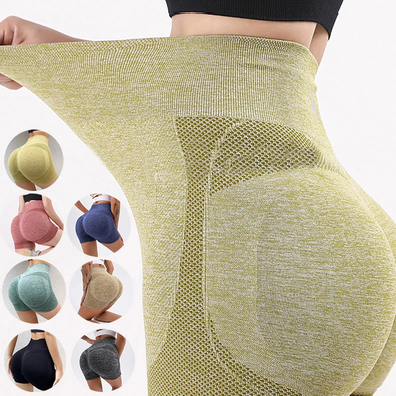 Fitness Yoga Shorts Pants Butt Lifting Seamless Leggings Women Gym Fashionable Smooth Fit Leggings Fitness Yoga Shorts Pants Butt Lifting Seamless Leggings Women Gym Fashionable Smooth Fit Leggings