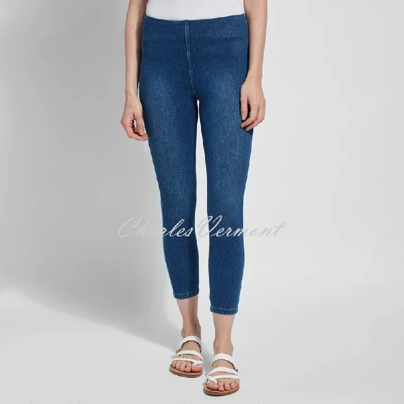 Lysse Cropped Toothpick Denim Legging with Back Pockets – Style 1608 (Mid Wash) Classic Solid Color Leggings Lysse Cropped Toothpick Denim Legging with Back Pockets – Style 1608 (Mid Wash) Classic Solid Color Leggings