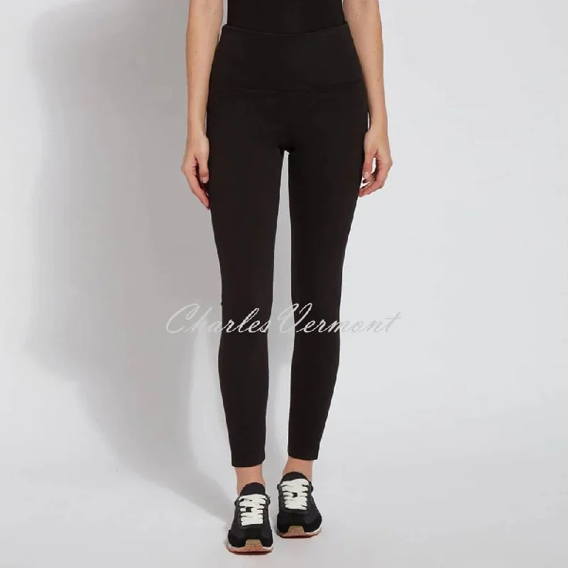 Lysse Denim Legging – Style 6175 (Black) Elegant Metallic Leggings
