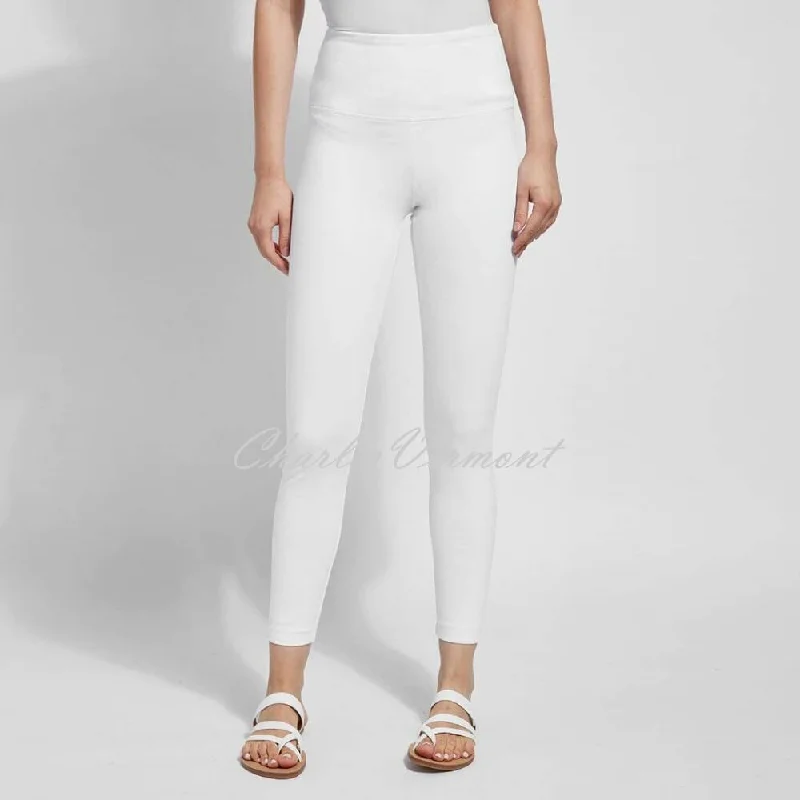 Lysse Denim Legging – Style 6175 (White) Stylish Printed Stretch Leggings