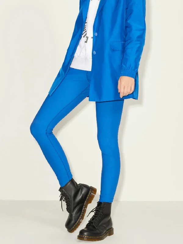 JJXX ELLINOR Leggings -BLUE Trendy Color Block Leggings