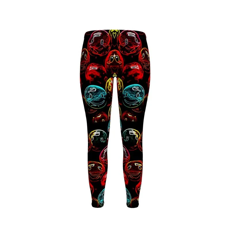 Outspoken Designs 01 "Lighten Up" Designer Leggings Stylish Pockets Active Leggings