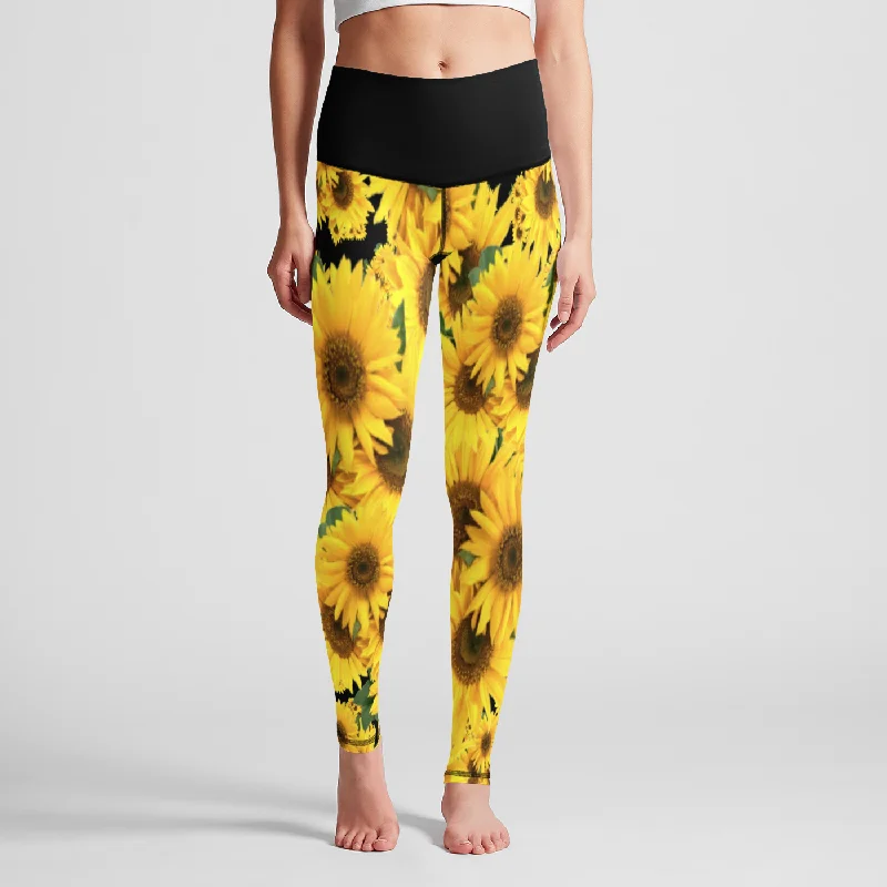 TRP Floral Print 04 Designer High Waist Leggings Comfortable Running Leggings