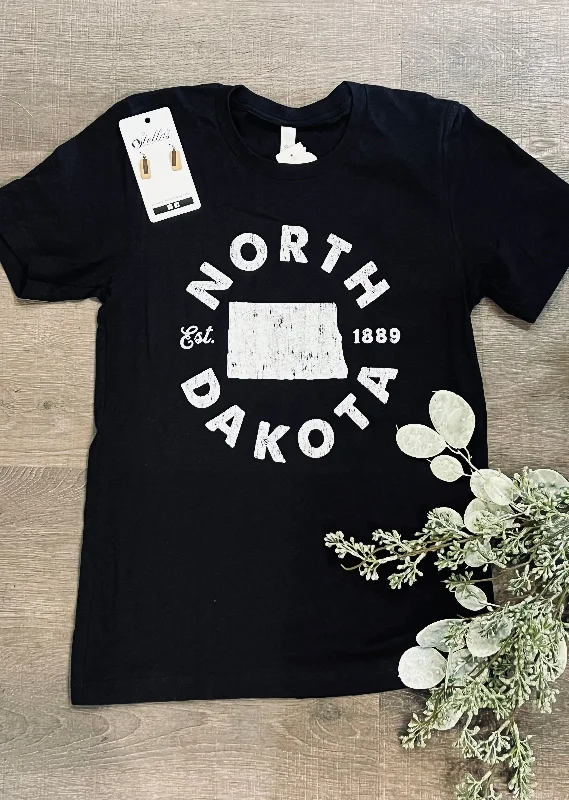 ND Est.1898 T Shirt Spandex Blend Rayon Blend Denim Blend